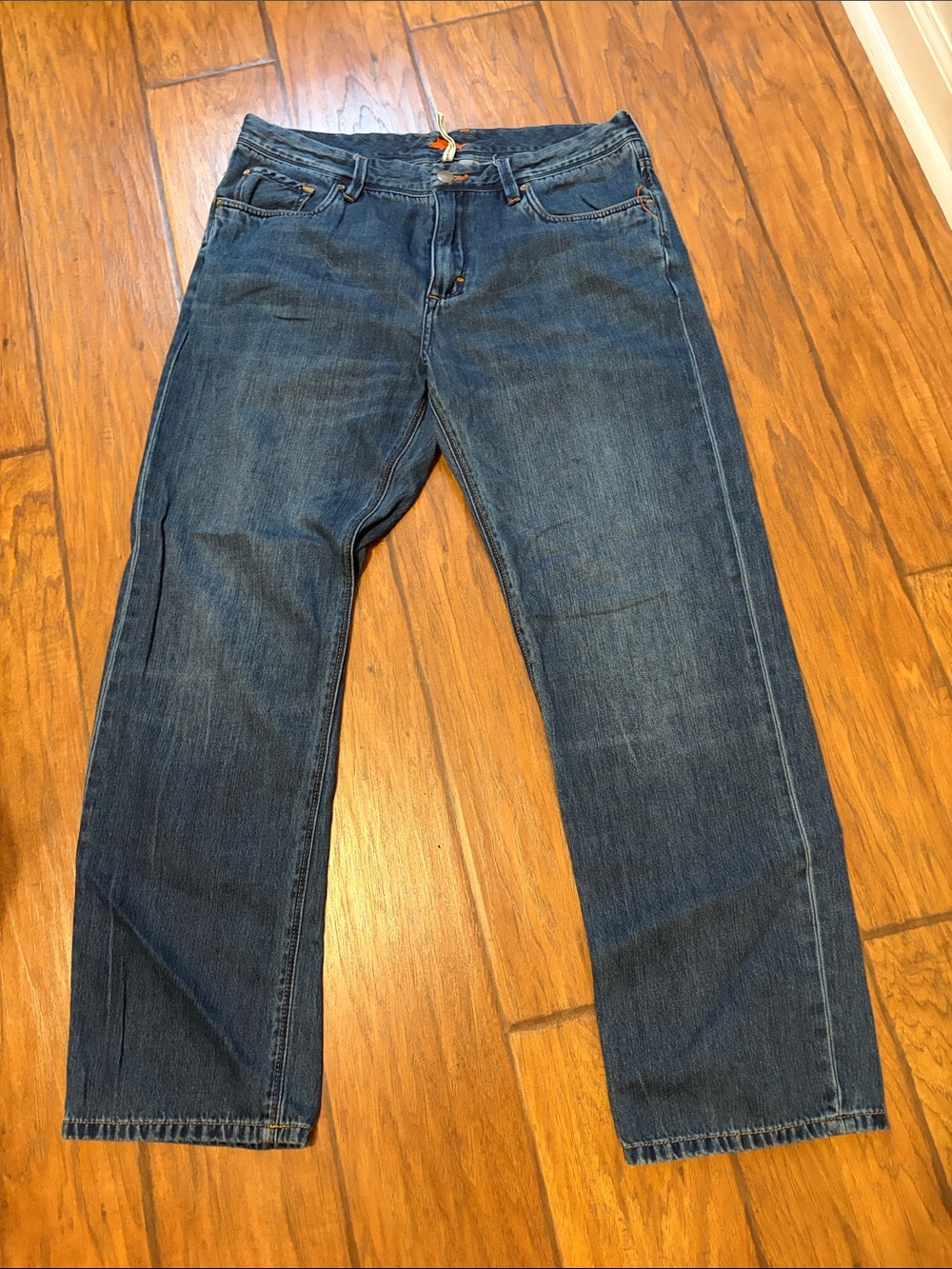 Tommy Bahama Men's Dark Blue Relaxed Jeans